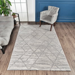 Conceptum Alfombra Motto 4587 Gris 80 x 150 cm